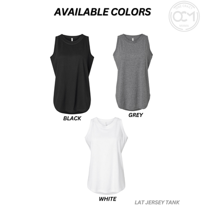 Ladies & Girls- Relaxed Jersey Tank (Centennial Baseball 2026)
