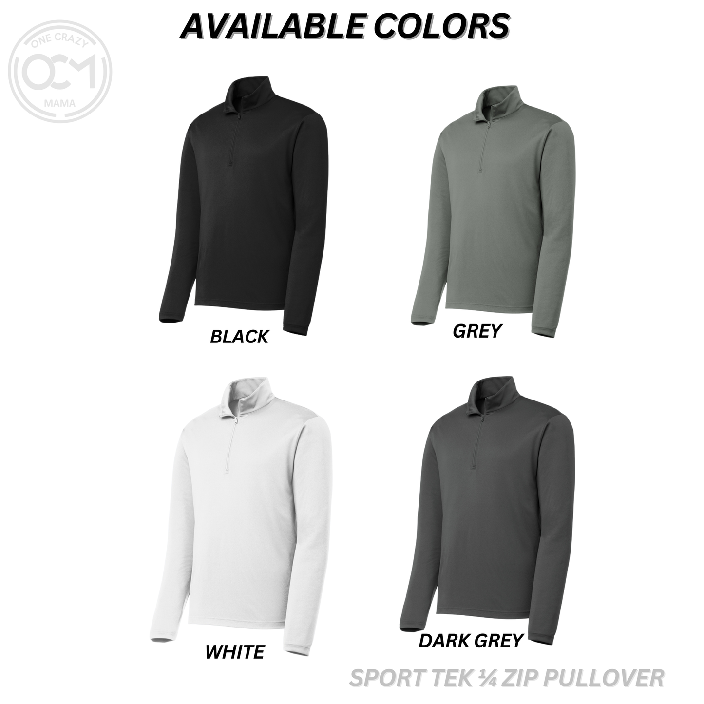 Adult & Ladies- Polyester 1/4 Zip (Centennial Baseball 2026)