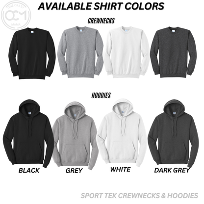 Adult & Youth - Crewneck & Hooded Sweatshirts (Centennial Baseball 2026)