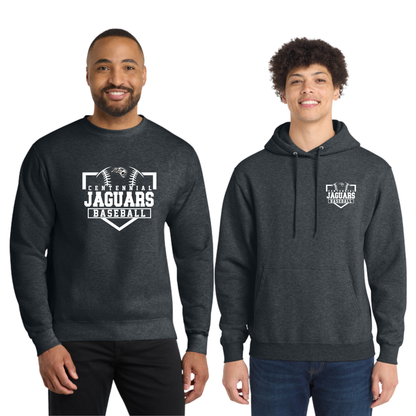 Adult & Youth - Crewneck & Hooded Sweatshirts (Centennial Baseball 2026)