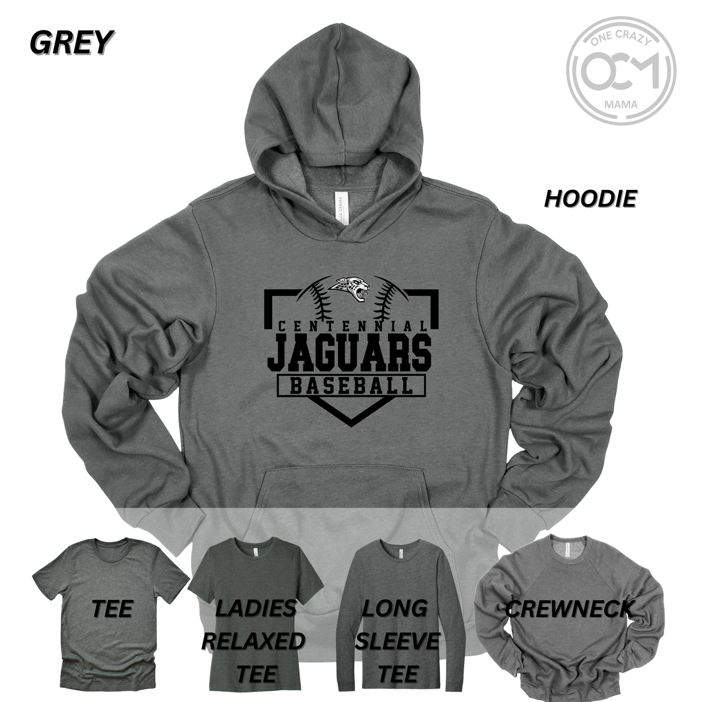 Adult & Ladies - Multiple Styles (Centennial Baseball 2026)