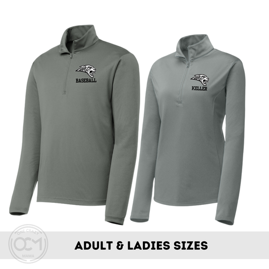 Adult & Ladies- Polyester 1/4 Zip (Centennial Baseball 2026)