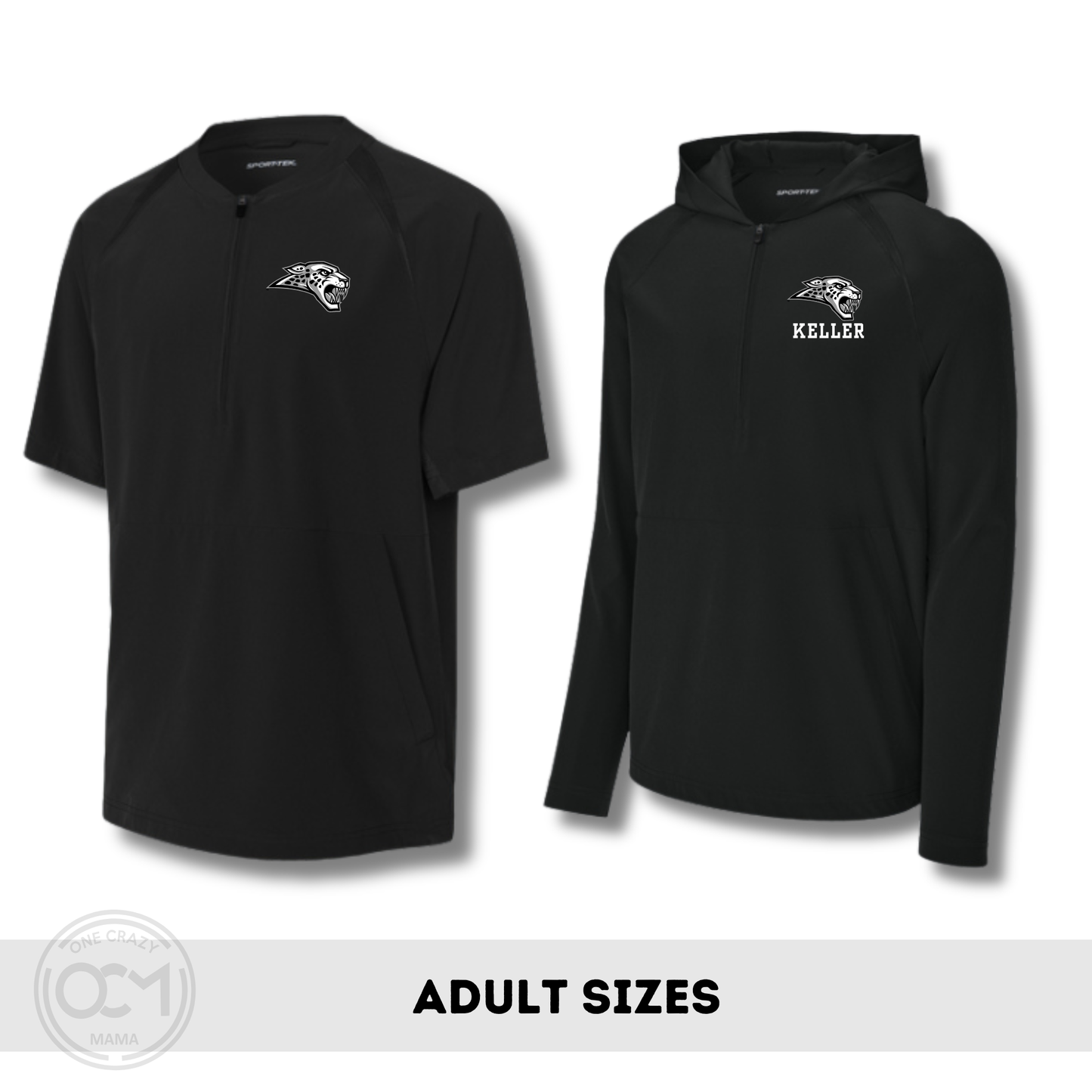 Adult - Repeat 1/2 Zip Jackets (Centennial Baseball 2026)