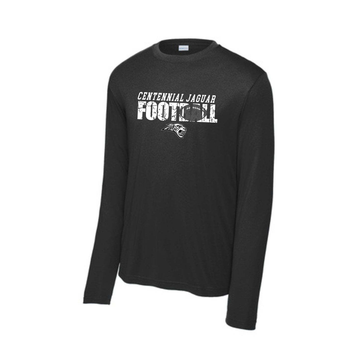 Adult & Youth - Sport Tek Performance Long Sleeve Tee + Tall Sizes  (Centennial Jaguar Football 2024)