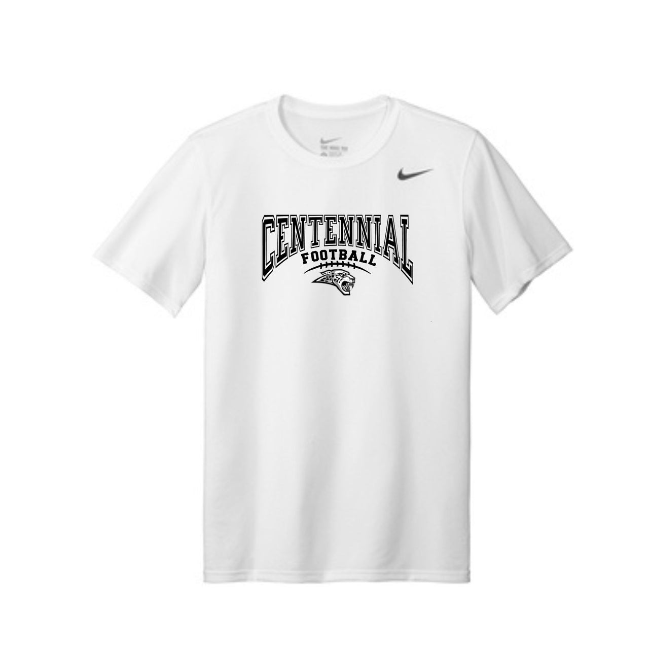 Adult, Ladies & Youth - Nike Legend Poly Tee - (Centennial Jaguar Football 2024)