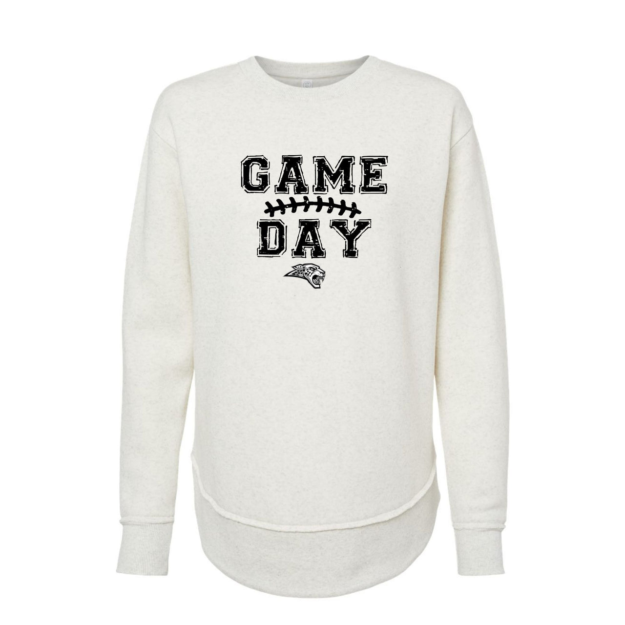 Ladies - Ind. Trading Weekend Fleece Crew - (Centennial Jaguar Football 2024)