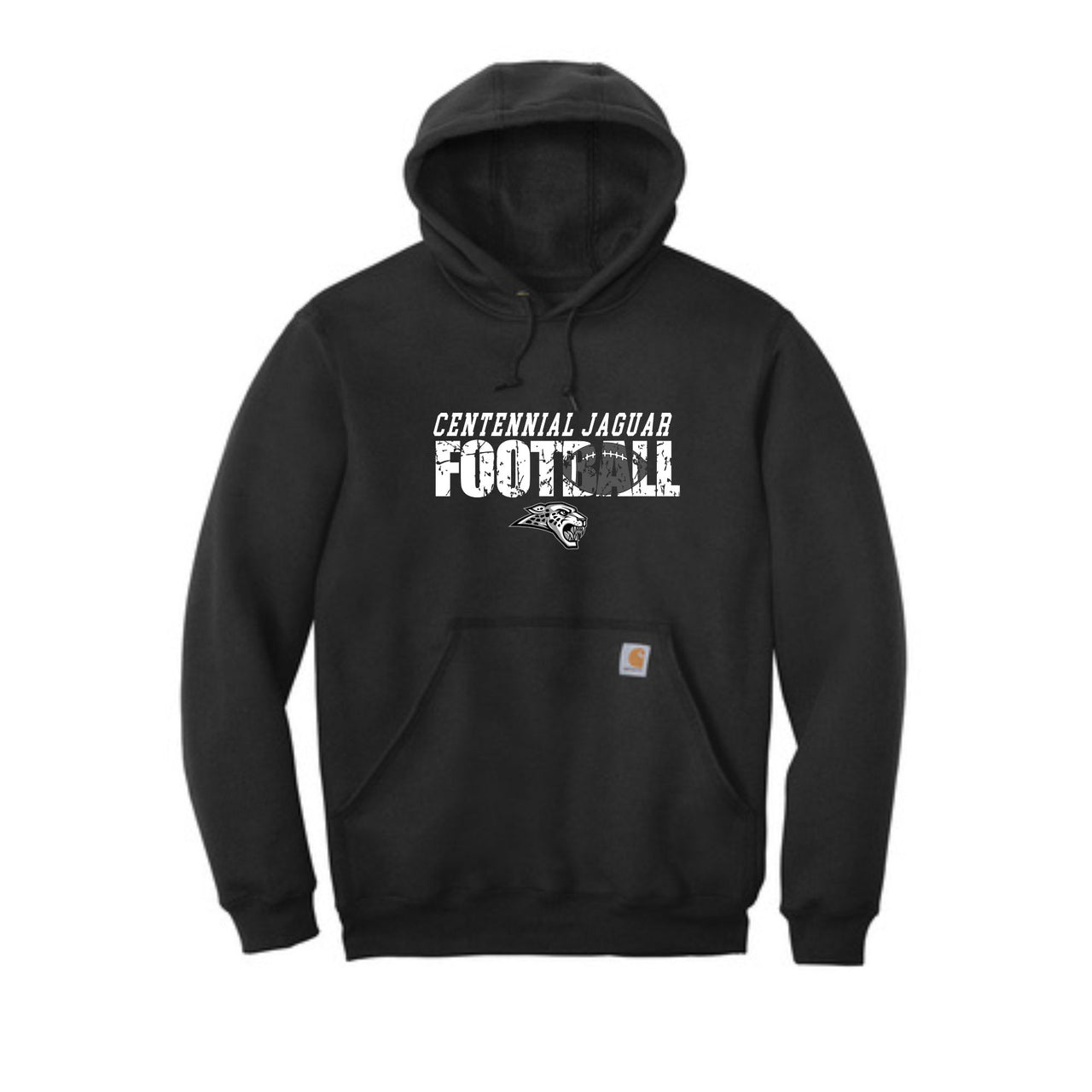 Adult - Carhartt Midweight Loose Fit Hooded Sweatshirt + Tall Sizes- (Centennial Jaguar Football 2024)