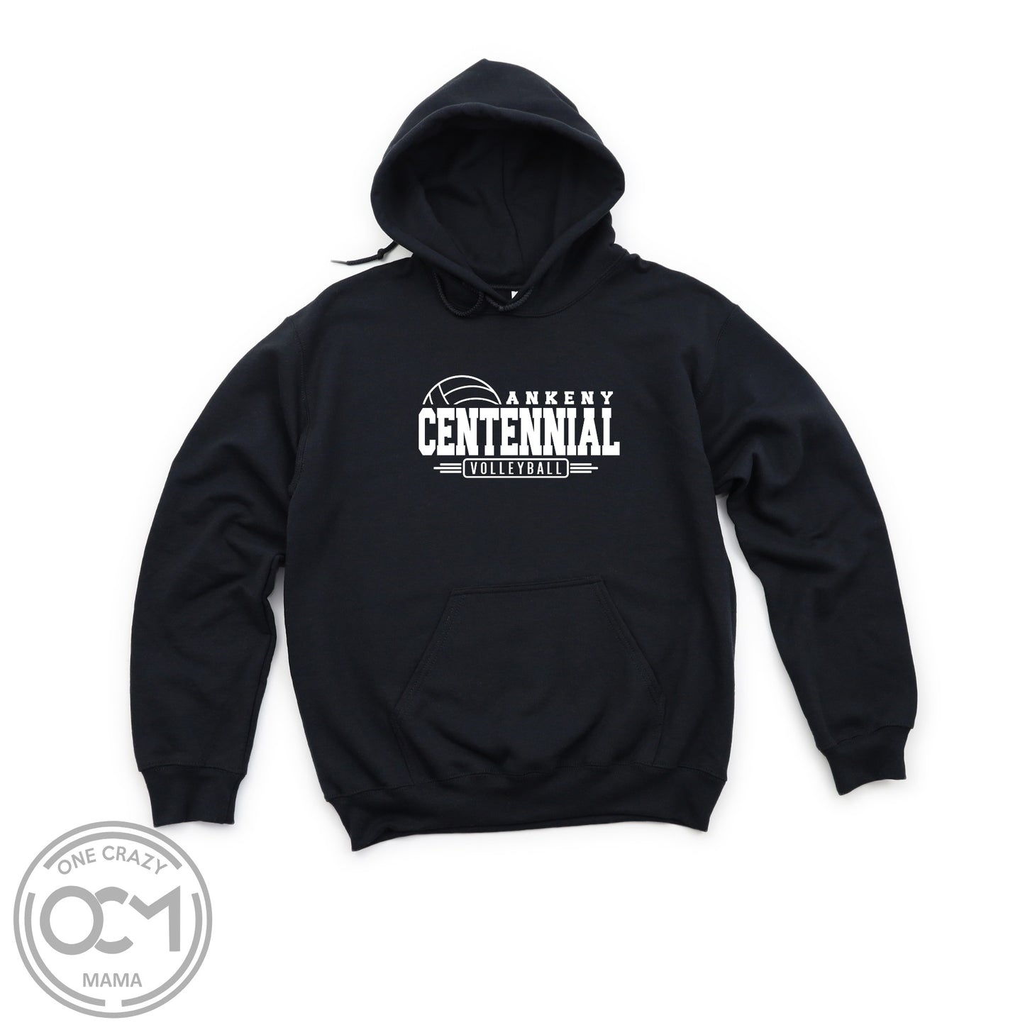 Adult - Hooded Sweatshirt (Centennial Jaguars Volleyball)