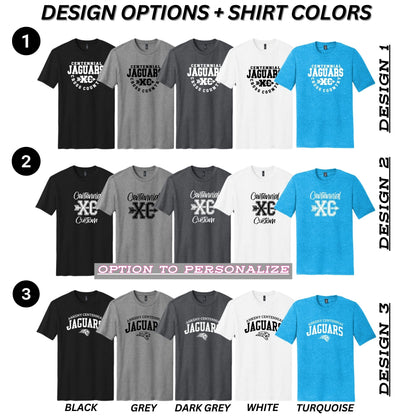 Adult & Youth - District Unisex Tee (Centennial Jaguars XC)