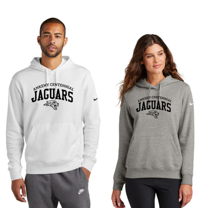 Adult & Ladies - Nike Club Pullover Fleece Hoodie - (Centennial Jaguars XC 2024)