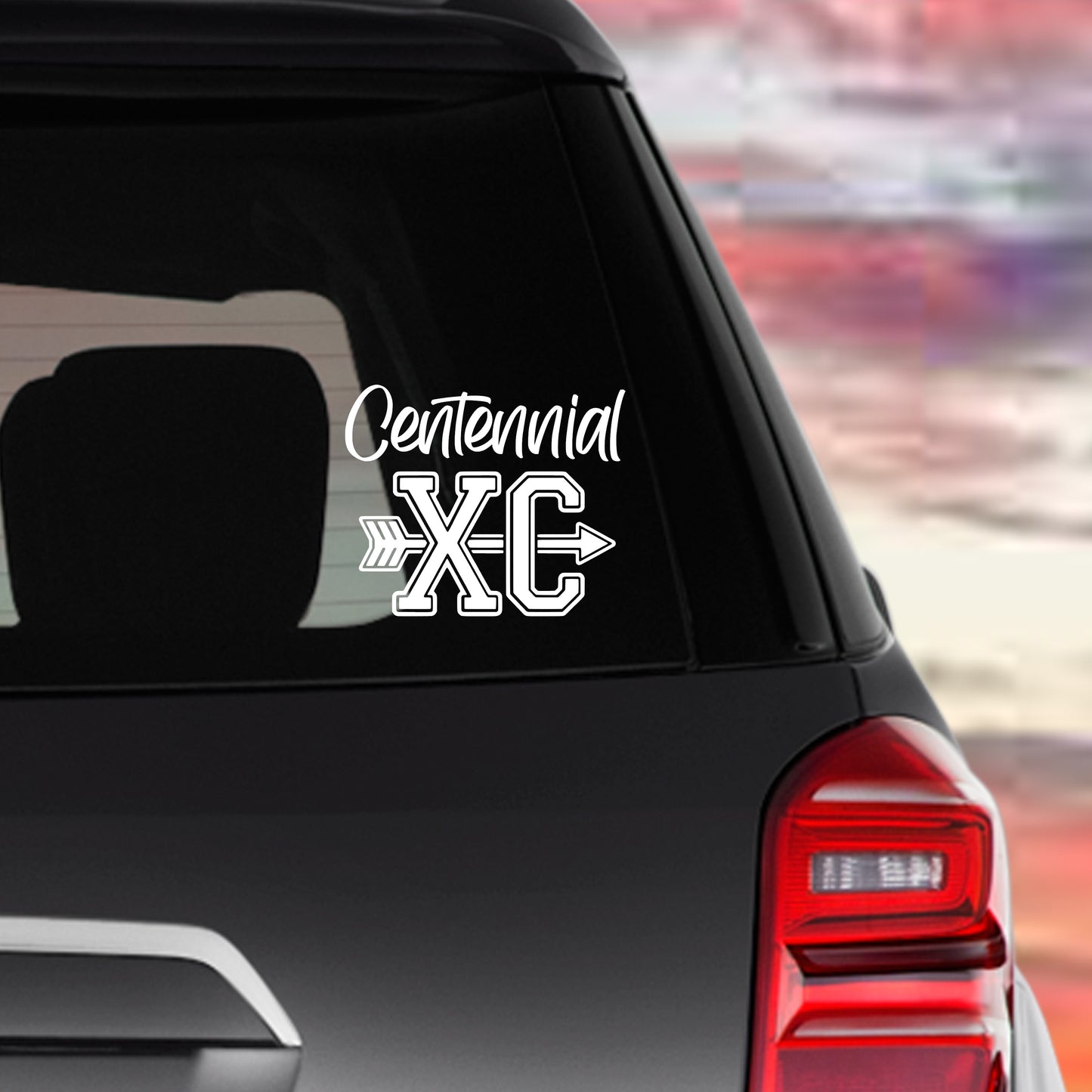 Car Decal - (Centennial Jaguars XC 2024)