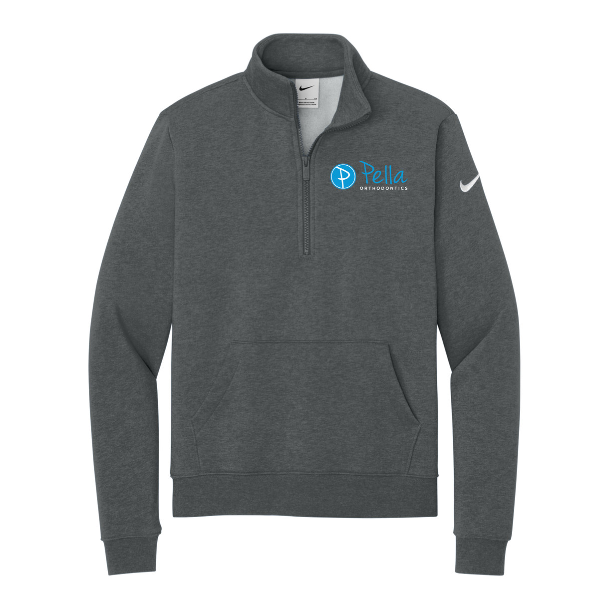 Nike - Ladies Club Fleece 1/2 Zip (Pella Orthodontics)