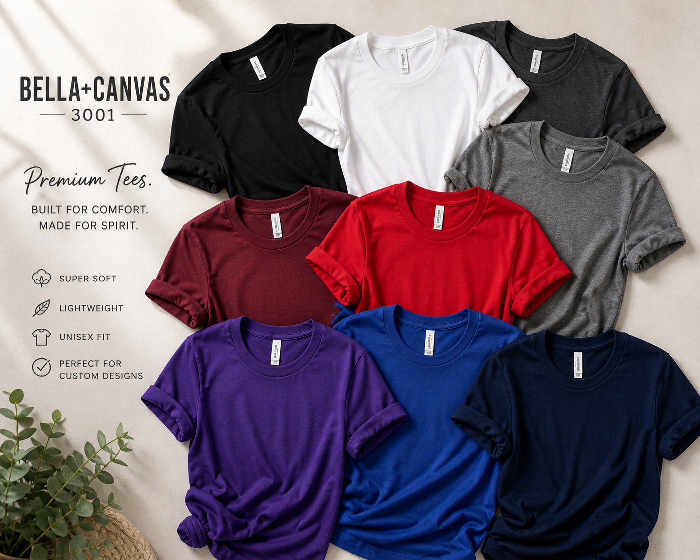 Custom Bella + Canvas Tee | Spiritwear & Team Apparel