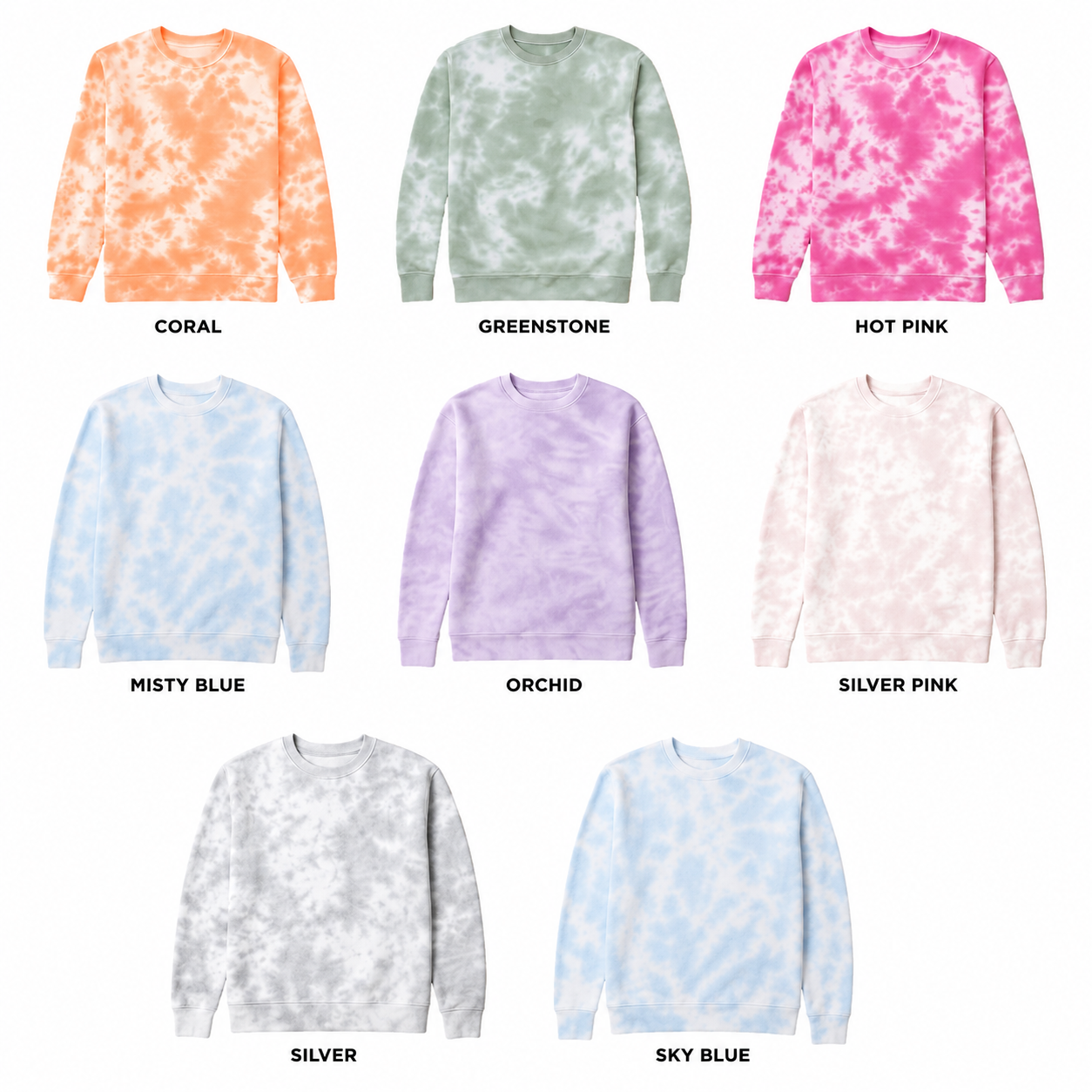 Adult & Youth - Enza Tie Dye Crewneck (NE Elementary)