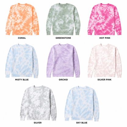 Adult & Youth - Enza Tie Dye Crewneck (NE Elementary)