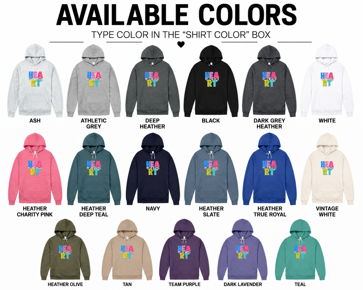 Unisex Hoodie - (Heart of Ankeny)