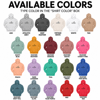 Bella+Canvas - Unisex Hoodie - (Heart of Ankeny)