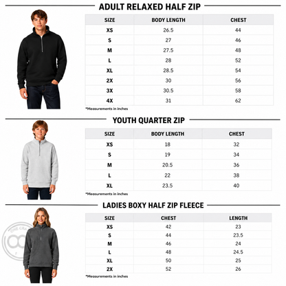 Enza - Half Zip Fleece (Heart of Ankeny)