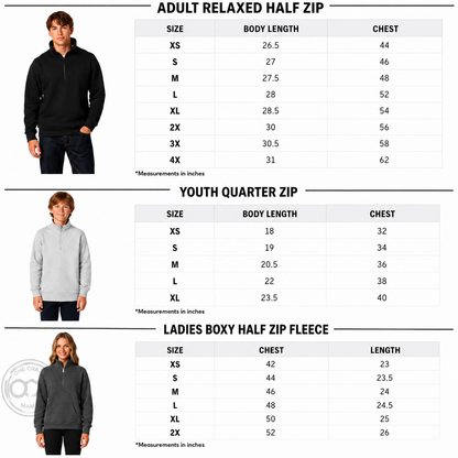 Enza - Half Zip Fleece (Centennal Football Fundraiser 2026)