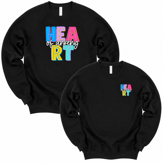 Bella+Canvas - Unisex Crewneck Sweatshirt - (Heart of Ankeny)