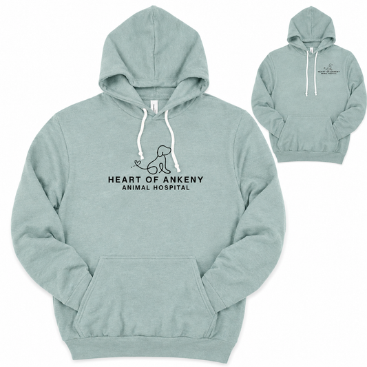 Bella+Canvas - Unisex Hoodie - (Heart of Ankeny)