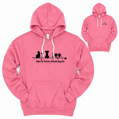 Bella+Canvas - Unisex Hoodie - (Heart of Ankeny)