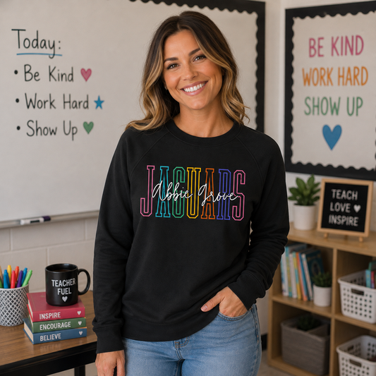 Bella+Canvas - Unisex Crewneck Sweatshirt (Abbie Grove Elementary)