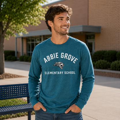 Bella+Canvas - Unisex Long Sleeve Tee (Abbie Grove Elementary)