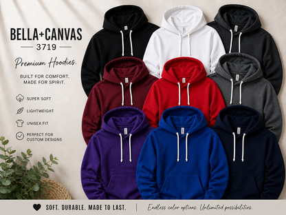 Custom Bella + Canvas Hoodie | Spiritwear & Team Apparel