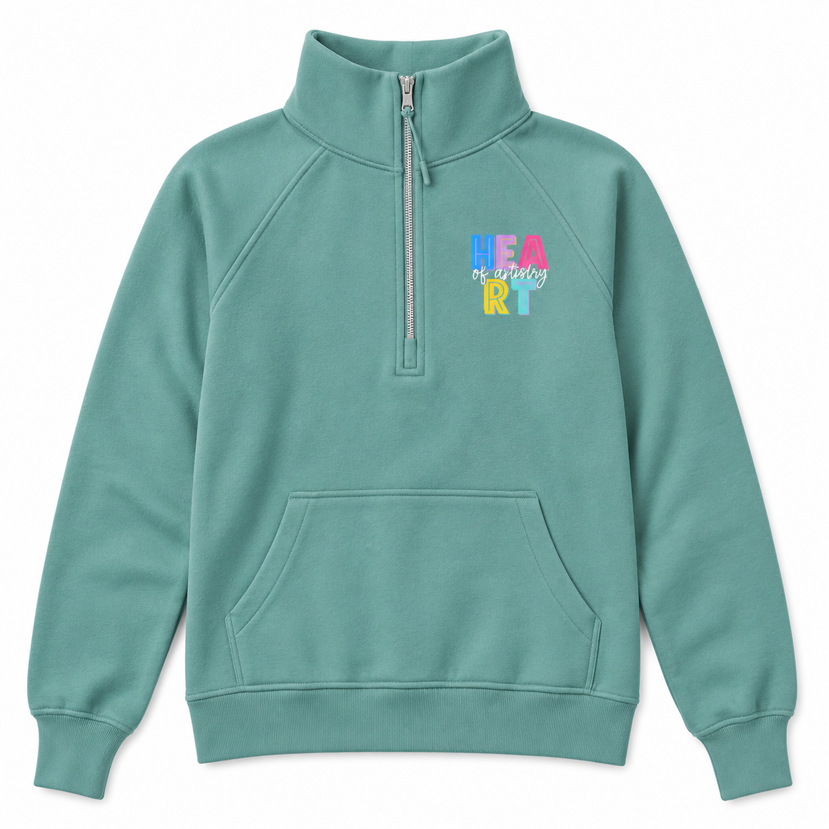 Enza - Ladies Half Zip Fleece (Heart of Ankeny)