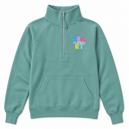 Enza - Ladies Half Zip Fleece (Heart of Ankeny)