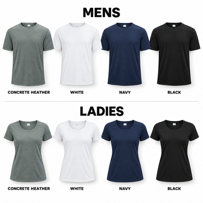 Sport Tek Performance Tees – Men’s & Ladies’ | Happe Homes Company Store