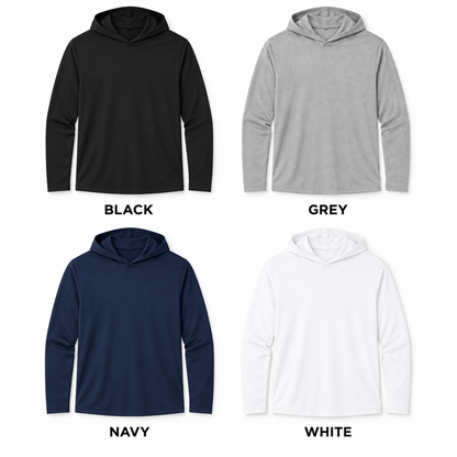 Cornerstone Pro Long Sleeve Hooded Tee | Happe Homes Company Store