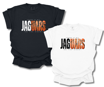 Adult & Youth - Comfort Colors Heavy Weight Tee (Jaguar Basketball Collection)