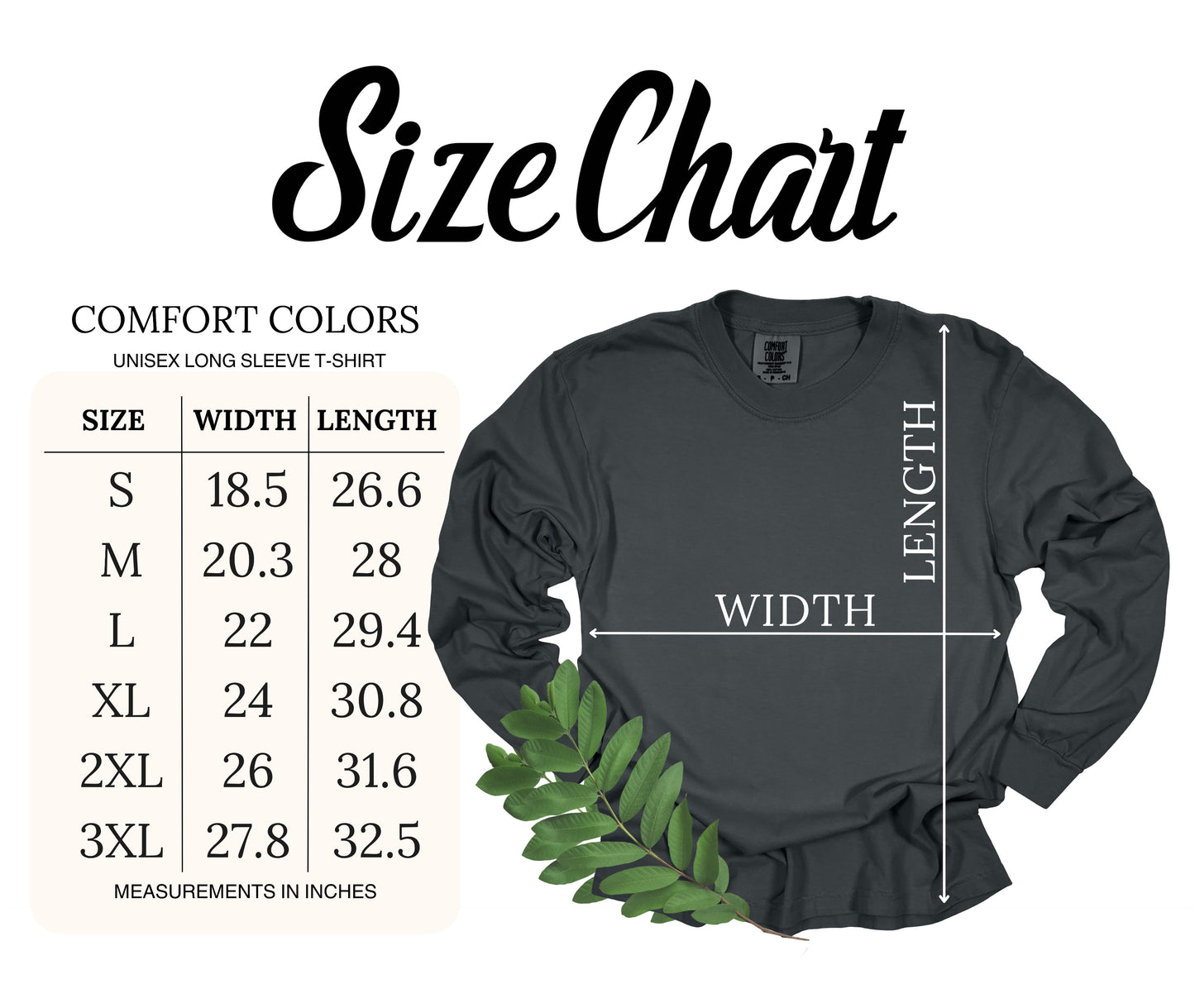 Comfort Colors - Tee & Long Sleeve Tee (NE Elementary Staff)