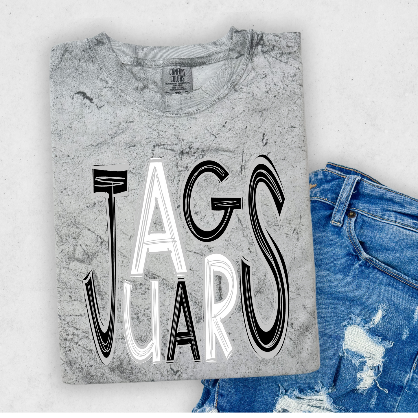 Adult & Youth - Unisex Colorblast Tee (Centennial Jaguars Collection)