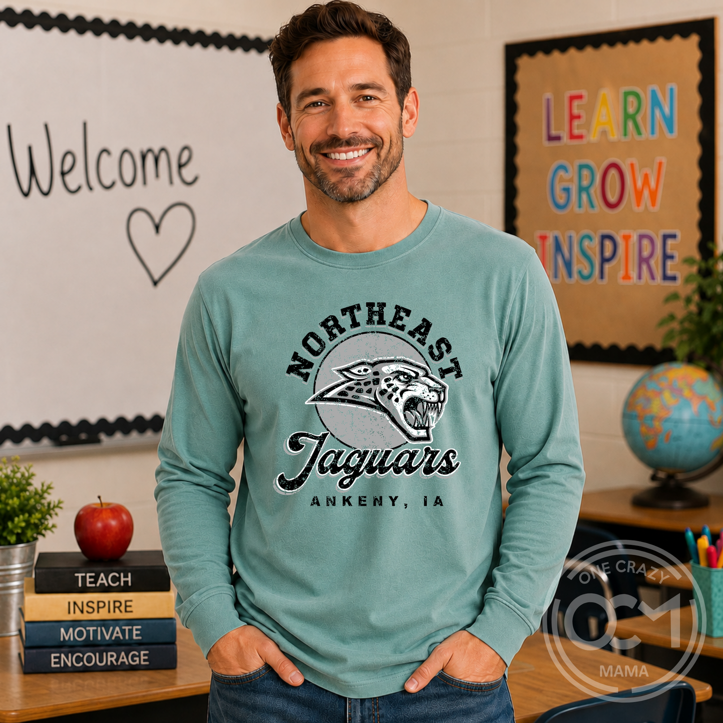 Comfort Colors - Unisex Long Sleeve Tee (NE Elementary)
