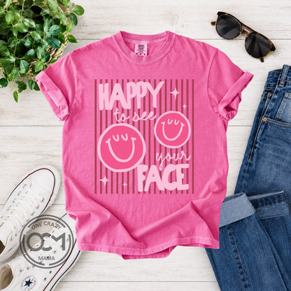 Adult - Unisex Tee (Happy)