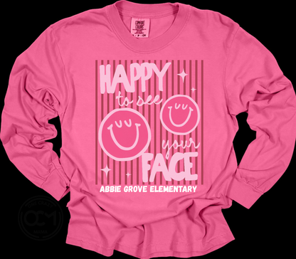 Comfort Colors - Unisex Long Sleeve Tee (Abbie Grove Elementary)