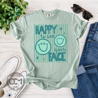 Adult - Unisex Tee (Happy)