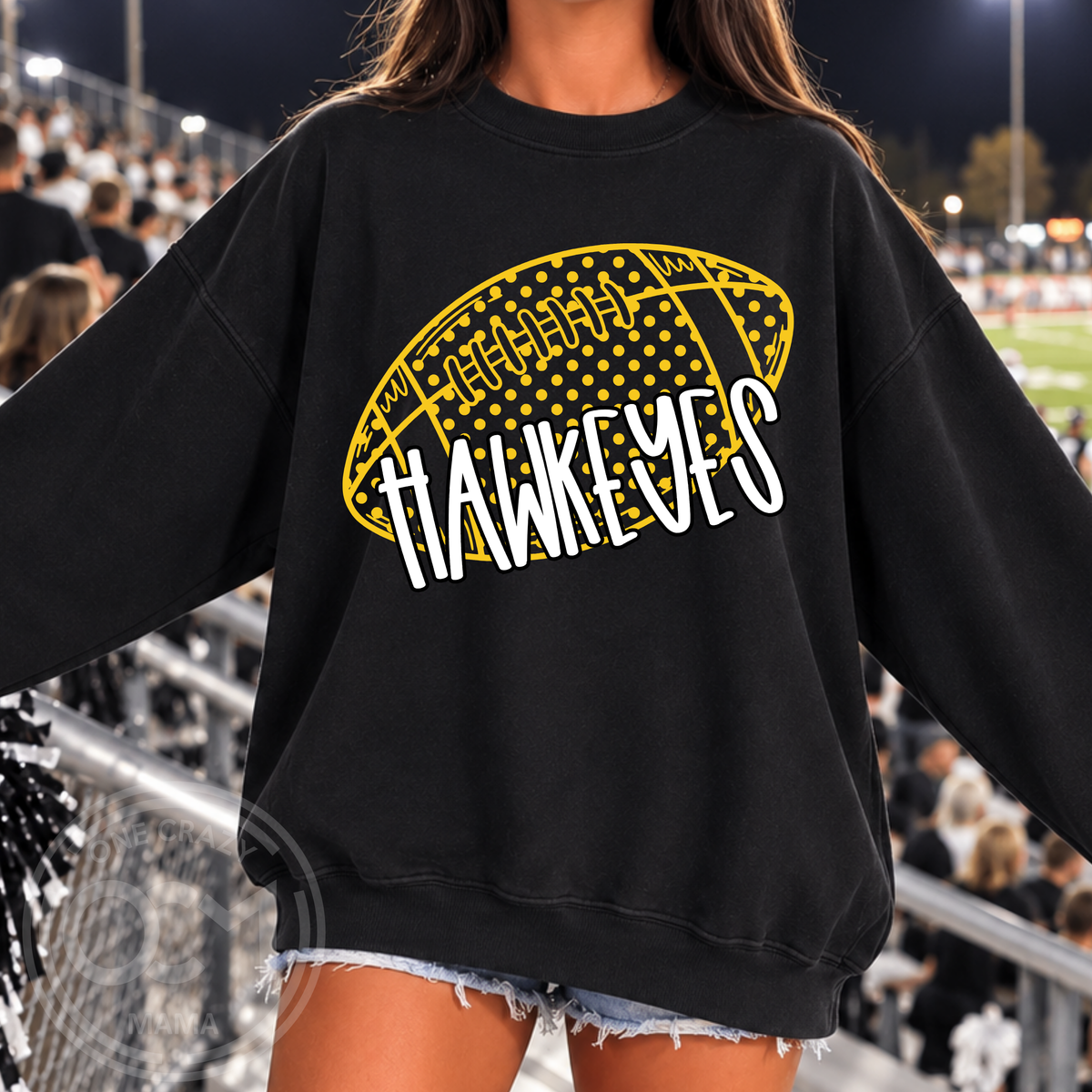 CUSTOM | Polka Dot Football Apparel
