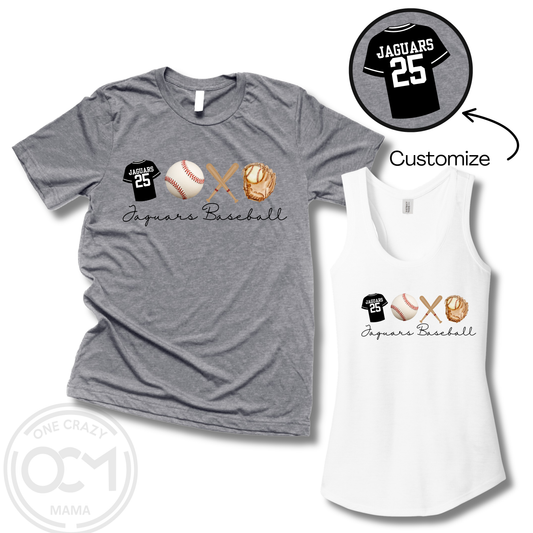 Adult & Ladies - Tee or Tank (Centennial Baseball Collection)