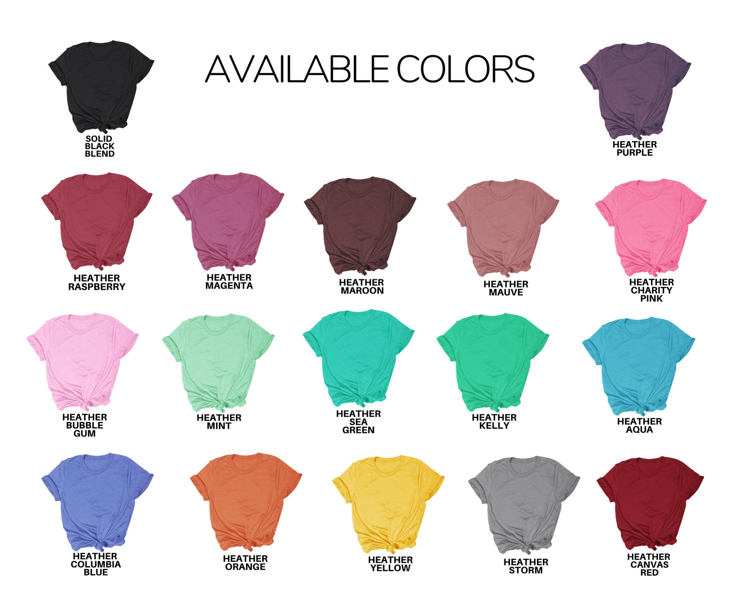 Adult - Unisex Cotton/Poly Tee (Their There They're)