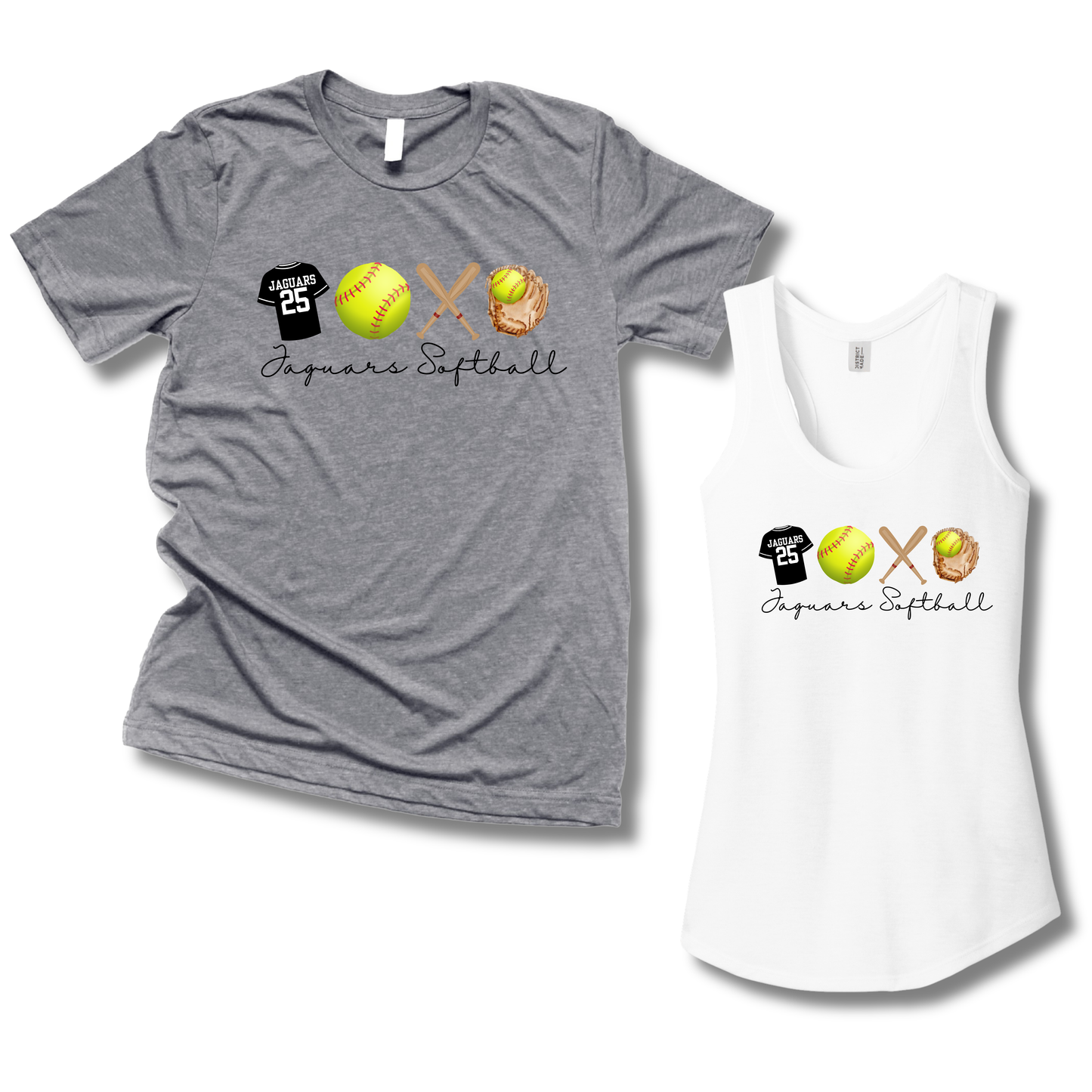 Adult & Ladies - Tee or Tank (Centennial Softball Collection)