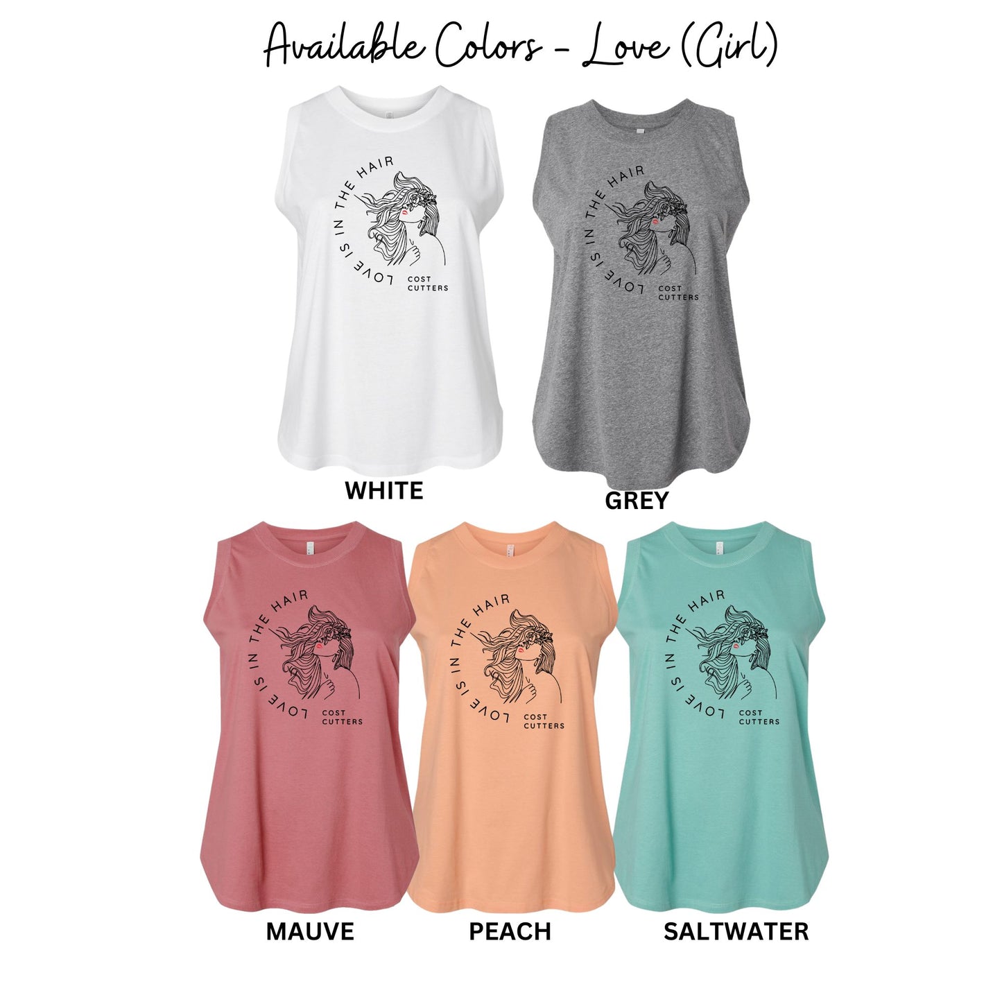 Women's - Curvy Relaxed Jersey Tank - (Cost Cutters)