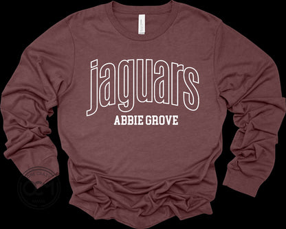 Bella+Canvas - Unisex Long Sleeve Tee (Abbie Grove Elementary)