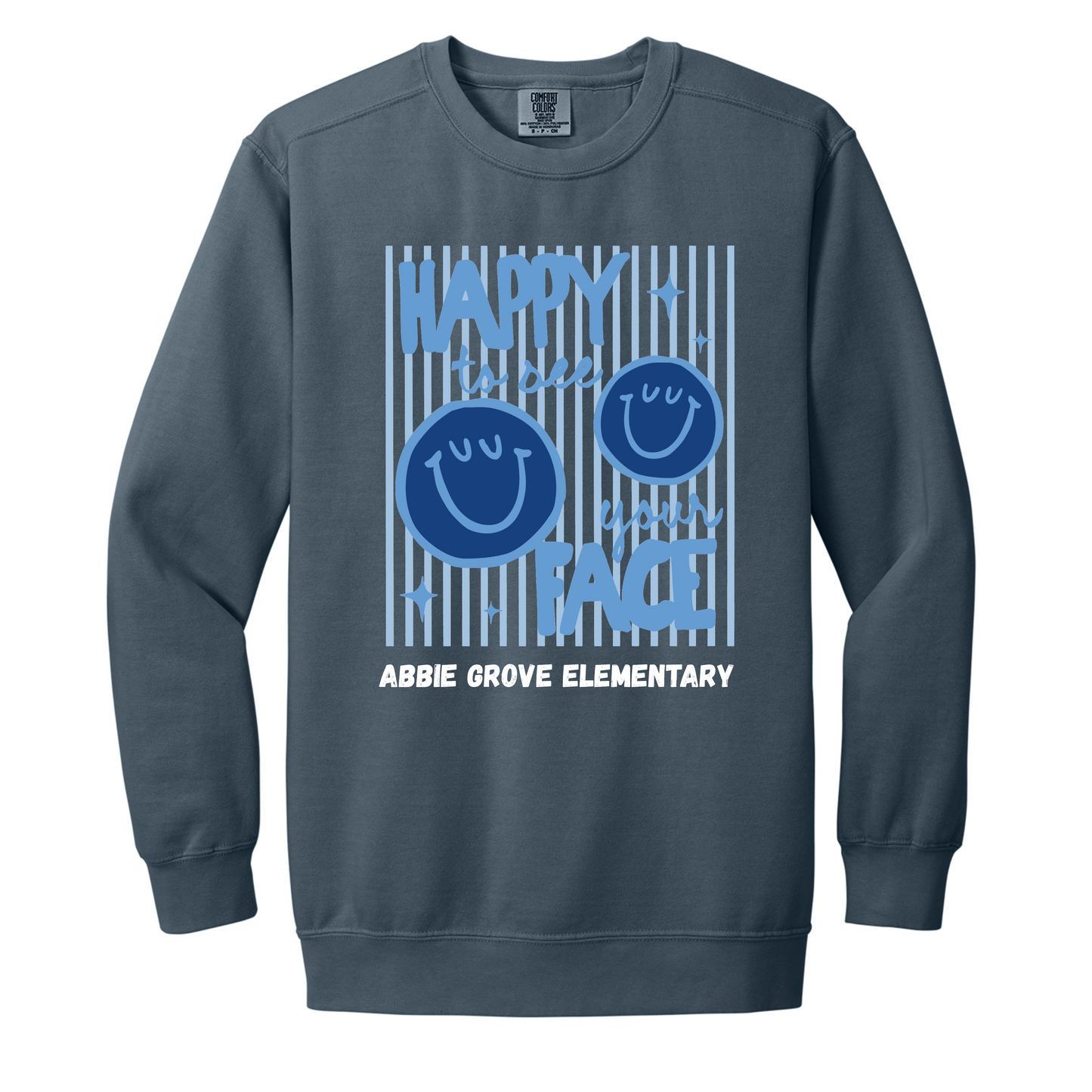 Comfort Colors - Unisex Crewneck Sweatshirt (Abbie Grove Elementary)