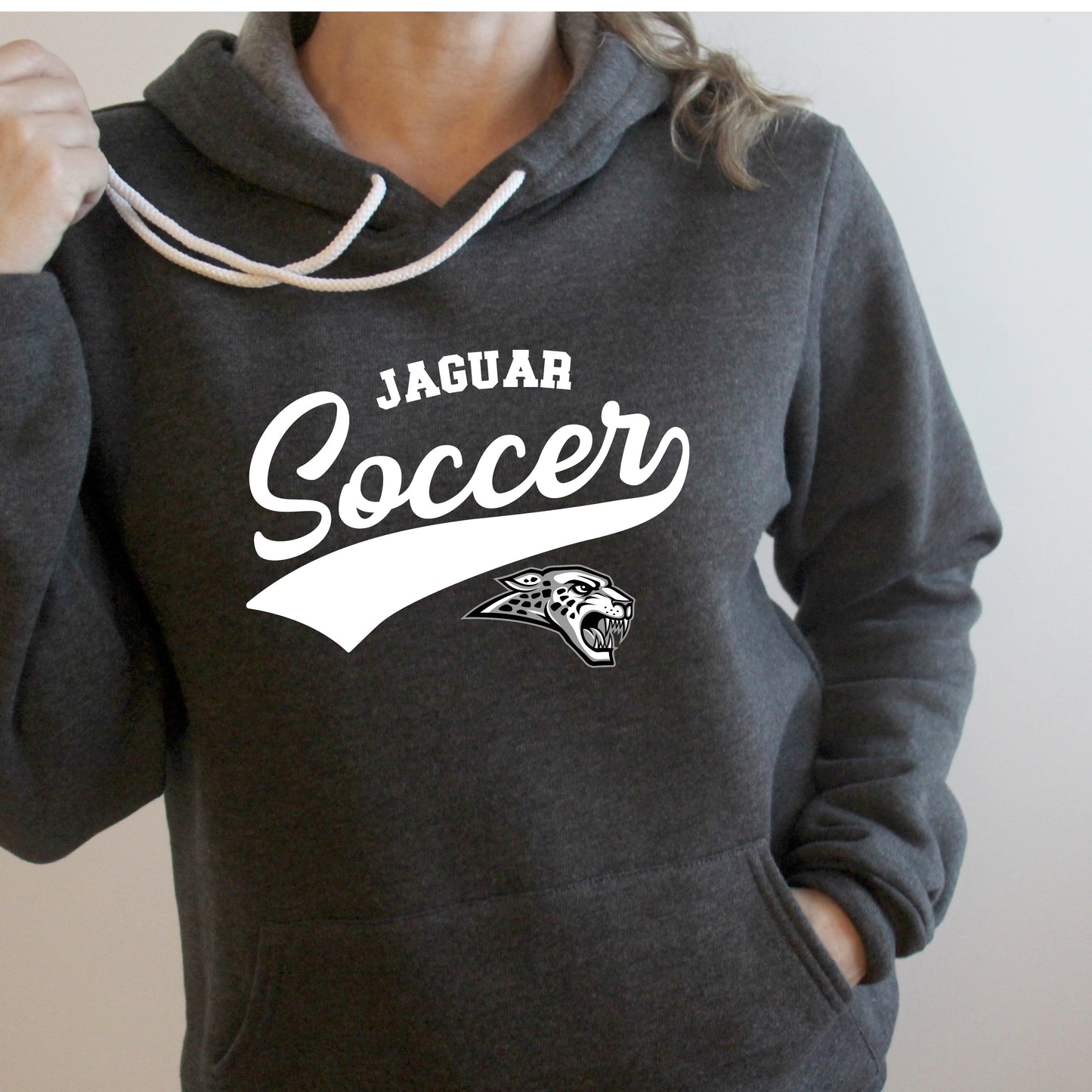 Adult - 6 Apparel Options to pick from -Option to add # (Centennial Jaguars Soccer)