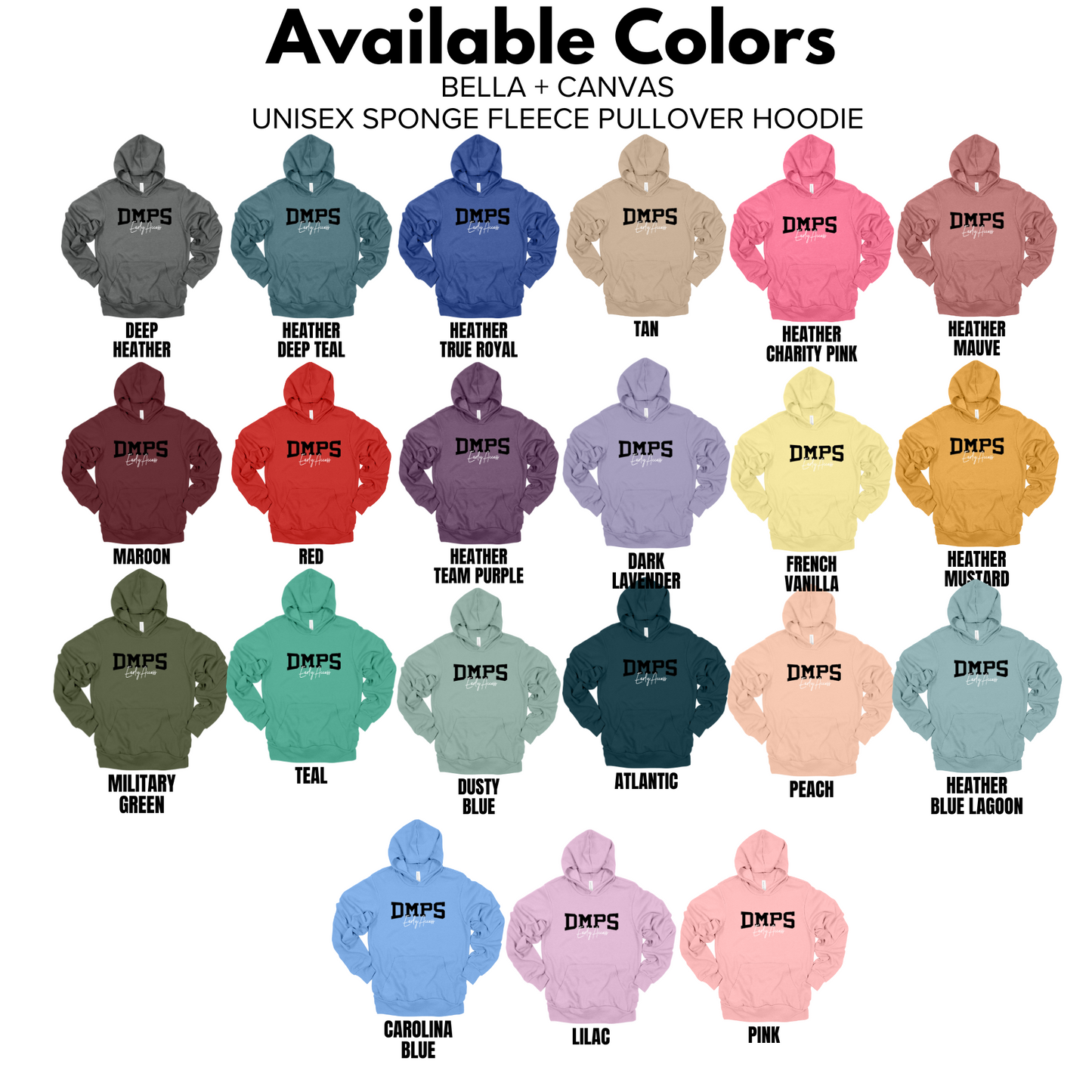 Unisex - Bella Hoodie - (DMPS Early Access)