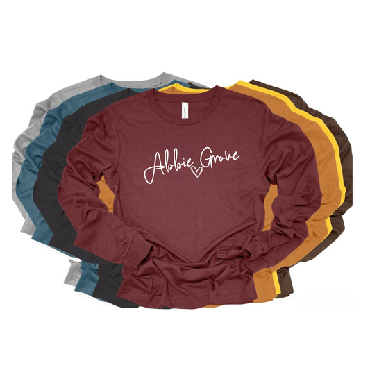 Bella+Canvas - Unisex Long Sleeve Tee -(Abbie Grove Elementary)
